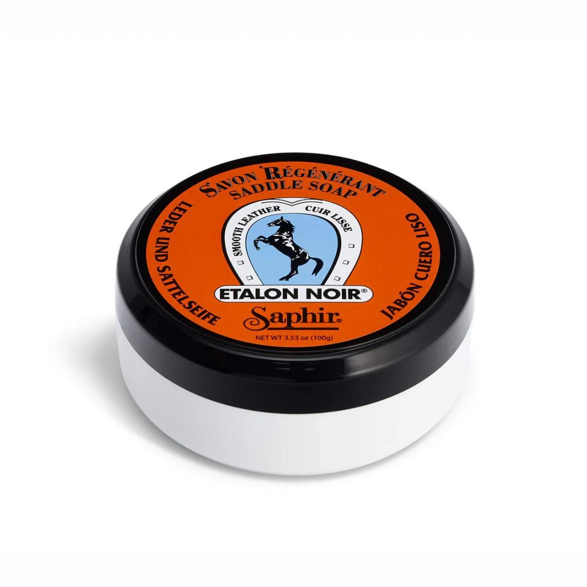 Savon glycériné cuir Saphir