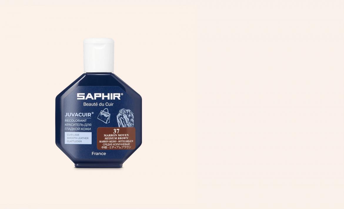 Juvacuir Saphir – Teinture cuir lisse 75 ml | Recolorer & raviver