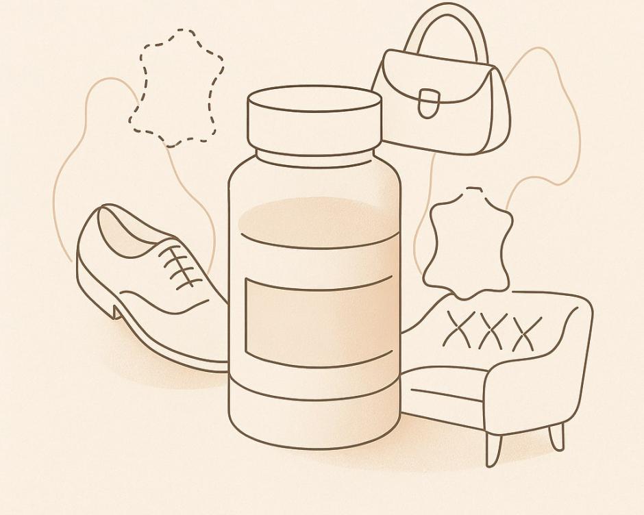 Sur quels cuirs utiliser la terre de Sommières ?