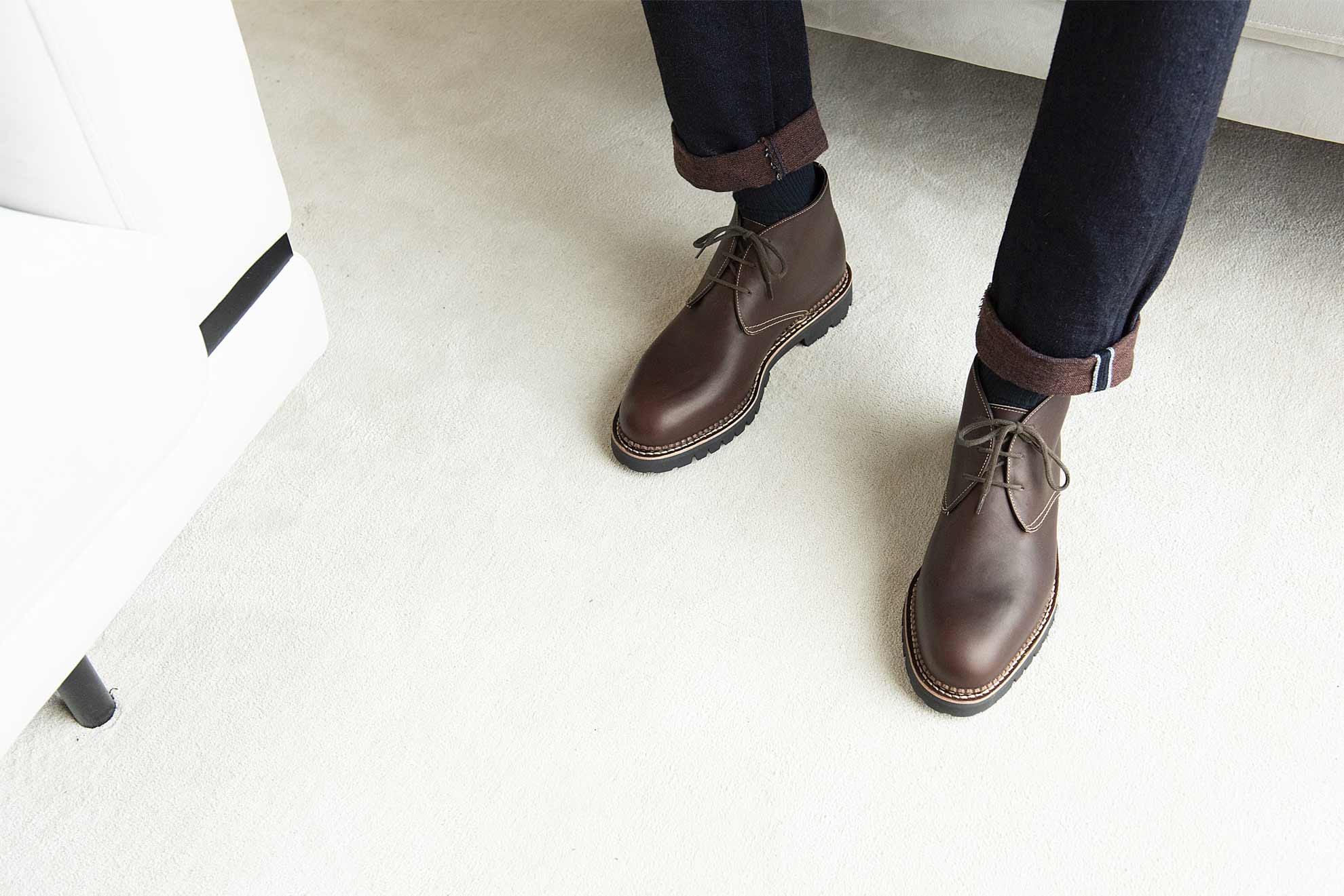 chukka adventure 2.0 cupsole pour homme en marron