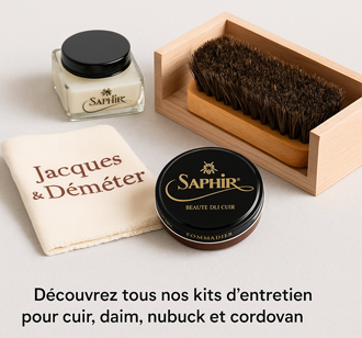 Kits d&rsquo;entretien cuir Jacques & D&eacute;m&eacute;ter